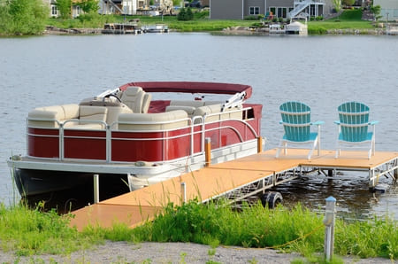 Dock Staining