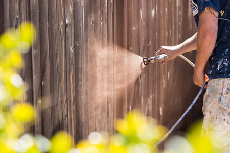 Fence Staining